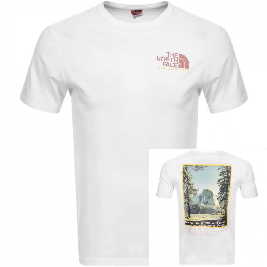 Alternative Image for ProductThe North Face Logo T Shirt White1